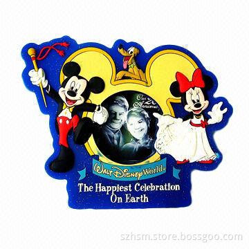 Mini Cartoon Keychain PVC Photo Frame